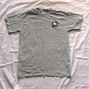 Death and Designer gray heavyweight graphic tee